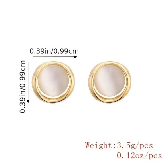 Silver 925 Stud Earrings - Picture 2 of 3